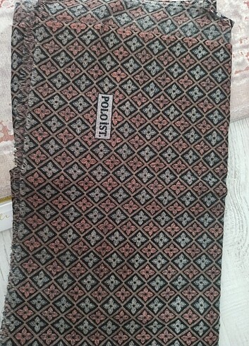 POLO İST. Desenli Pamuk Şal