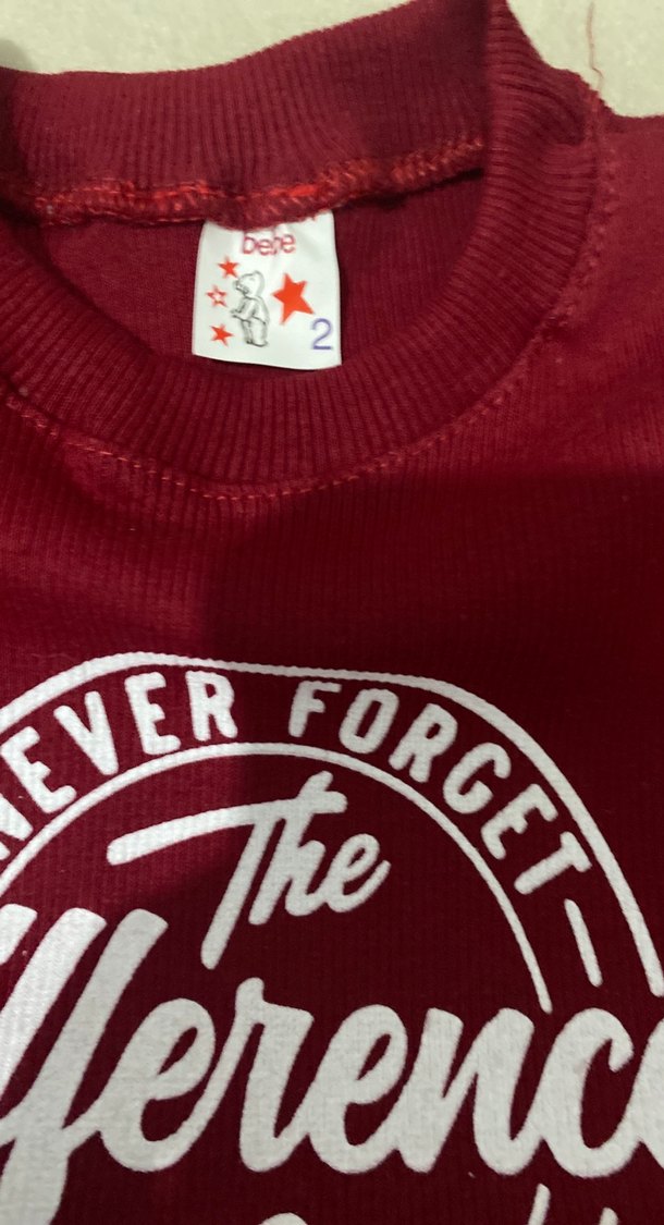 Bordo Kız  alt üst takım esnek güzel kumaş ince değil tok kumaş - Görsel 2