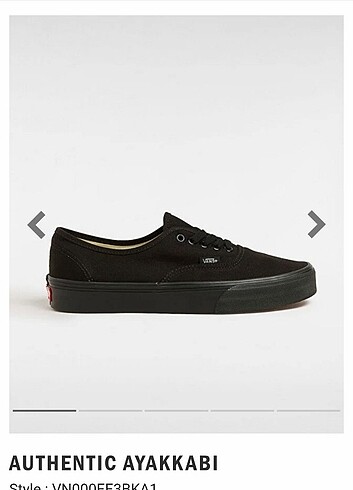 Vans Authentic Ayakkabı