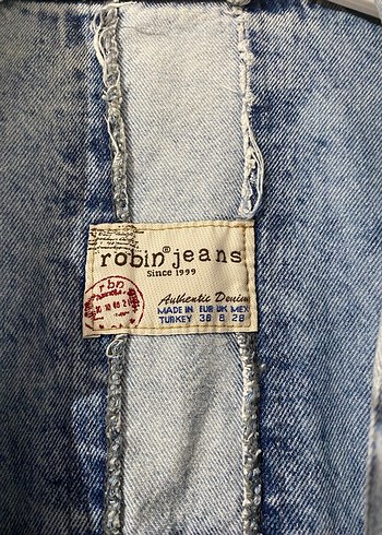 Mavi Düğmeli Kadın Denim Ceket - Görsel 5