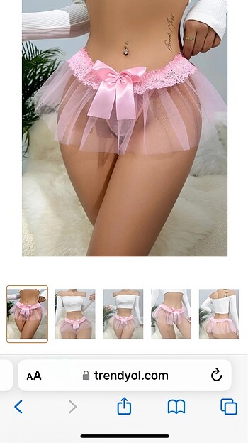 Etek Detaylı Külot - Görsel 4