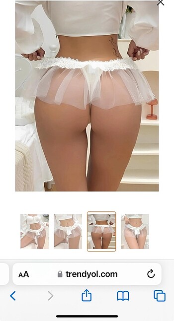 Etek Detaylı Külot - Görsel 9