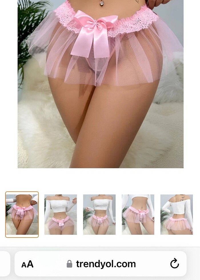 Etek Detaylı Külot - Görsel 4