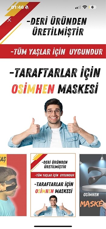 OSİMHEN Maske - Görsel 6