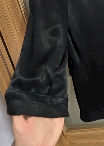 s Beden siyah Renk Siyah saten S beden zara Kadın Blazer Ceket