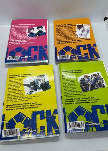  Beden Blue Lock Manga Seti Cilt 1-4