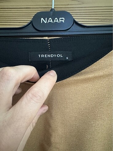 s Beden Trendyol s beden beli lastikli etek