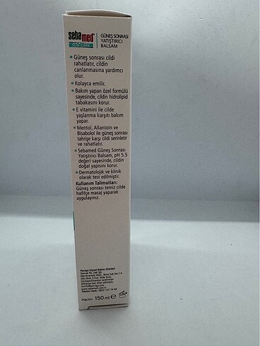 Sebamed Sebamed güneş sonrası balsam sıfır 150ml