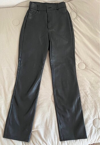 stradivarius deri pantolon