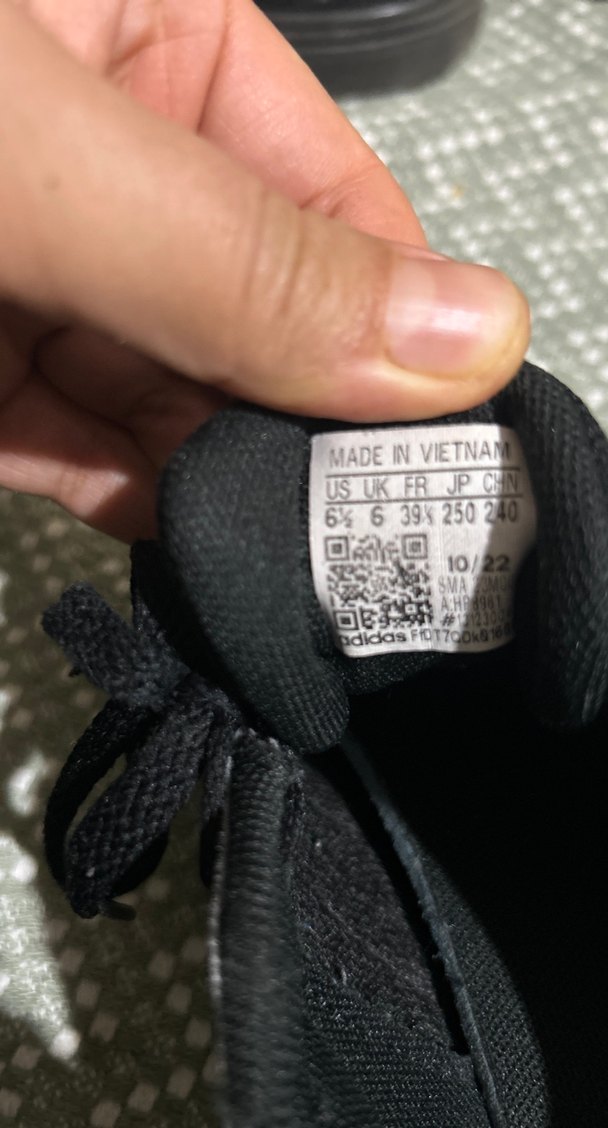 Adidas spor ayakkabı orijinal Siyah Spor Ayakkabı Bağcığı - Görsel 4