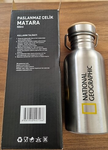  Beden National Geographic 500ML Su matarasi