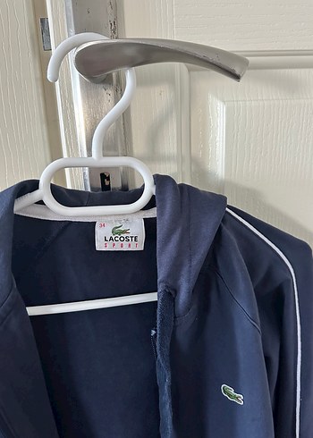 xs Beden Lacoste Koyu Mavi Fermuarlı Kadın Ceket