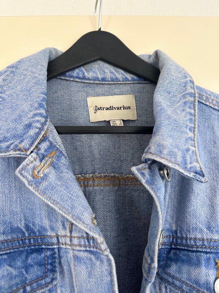 Stradivarius Jean Ceket - Görsel 2