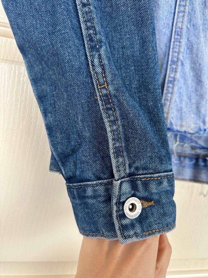 Stradivarius Jean Ceket - Görsel 5