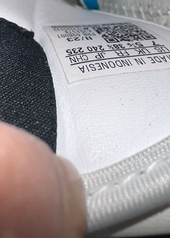 Beyaz Bağcıklı Kadın Spor Ayakkabı - Görsel 4