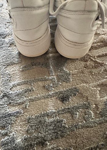 Beyaz Bağcıklı Kadın Spor Ayakkabı - Görsel 2