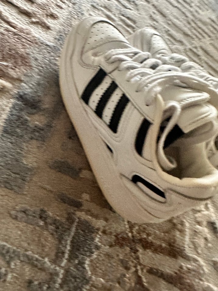 Beyaz Bağcıklı Kadın Spor Ayakkabı - Görsel 3