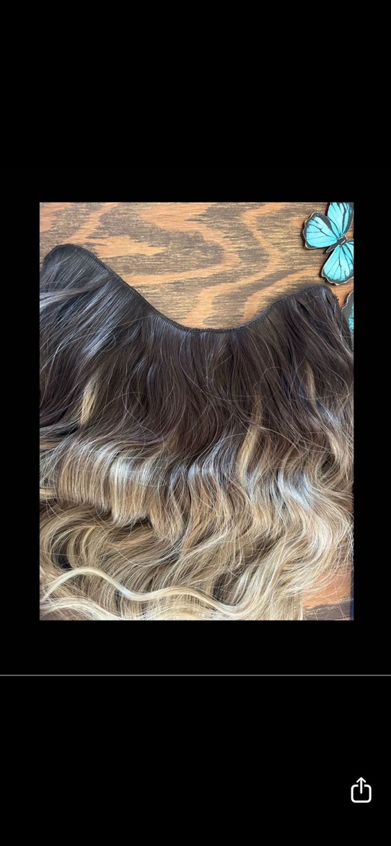 Bohem Gri-Bej Dalgalı Sentetik Saç - Görsel 4