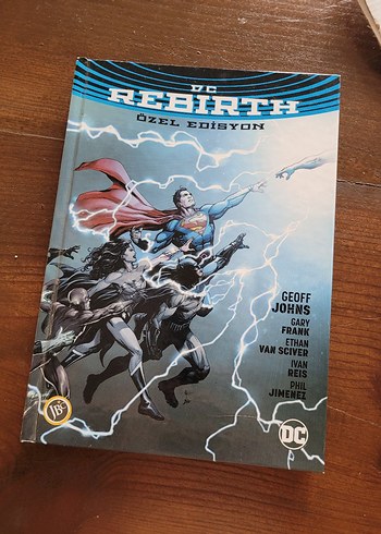 DC Rebirth Özel Edisyon Çizgi Roman Sert kapak