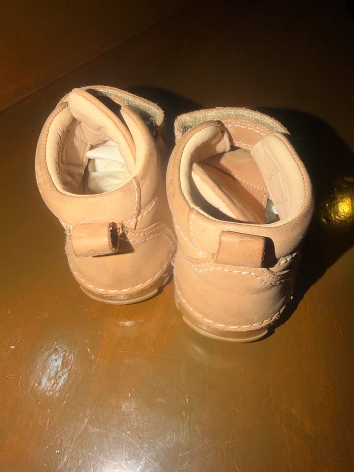 Nubebe Bej Süet Ortopedik  Ayakkabı - Görsel 4