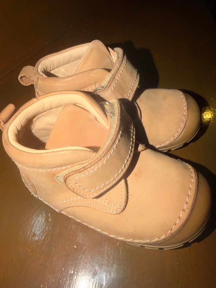 Nubebe Bej Süet Ortopedik  Ayakkabı - Görsel 2