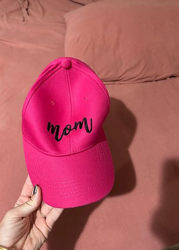 Pembe Kadın Street Wear Şapka Velcro Ayarlı