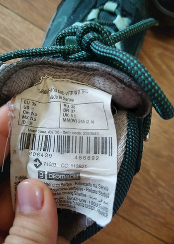 Dechatlon outdoor bot - Görsel 5