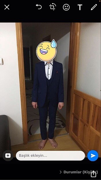 Erkek çocuk takım elbise