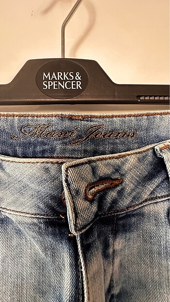 s Beden Mavi Jeans Mini Kot Şort