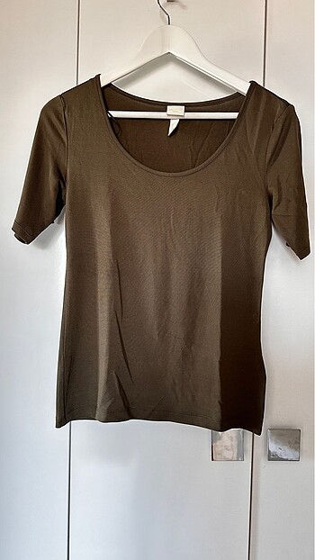 H&M Yeşil Jarse Body