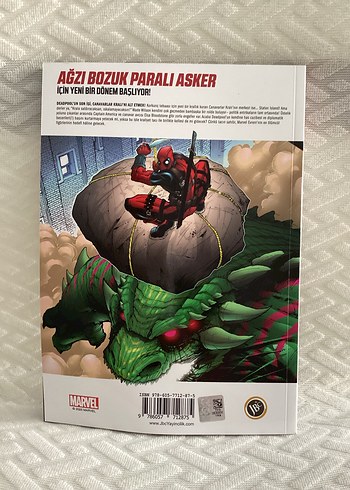  Marvel Kral Deadpool Çizgi Roman