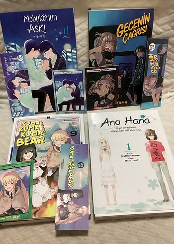 Ano Hana ve Diğer Manga Kitapları Seti