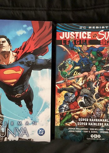 Batman Dünya Süper Kahramanlar ve Justice League Çizgi Romanları