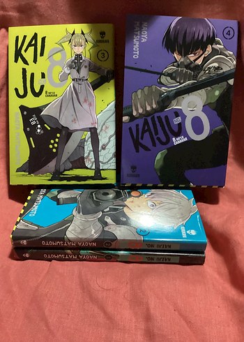 Kaiju 1-2-3-4 manga