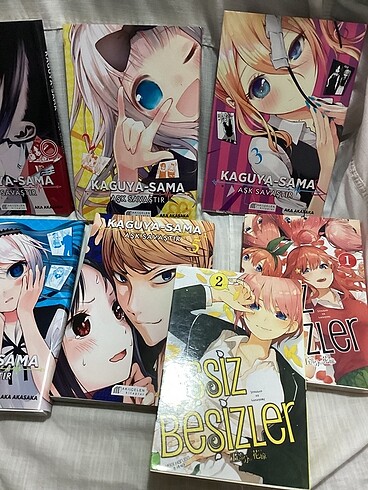 Aşk Savaştır-Eşsiz beşizler manga