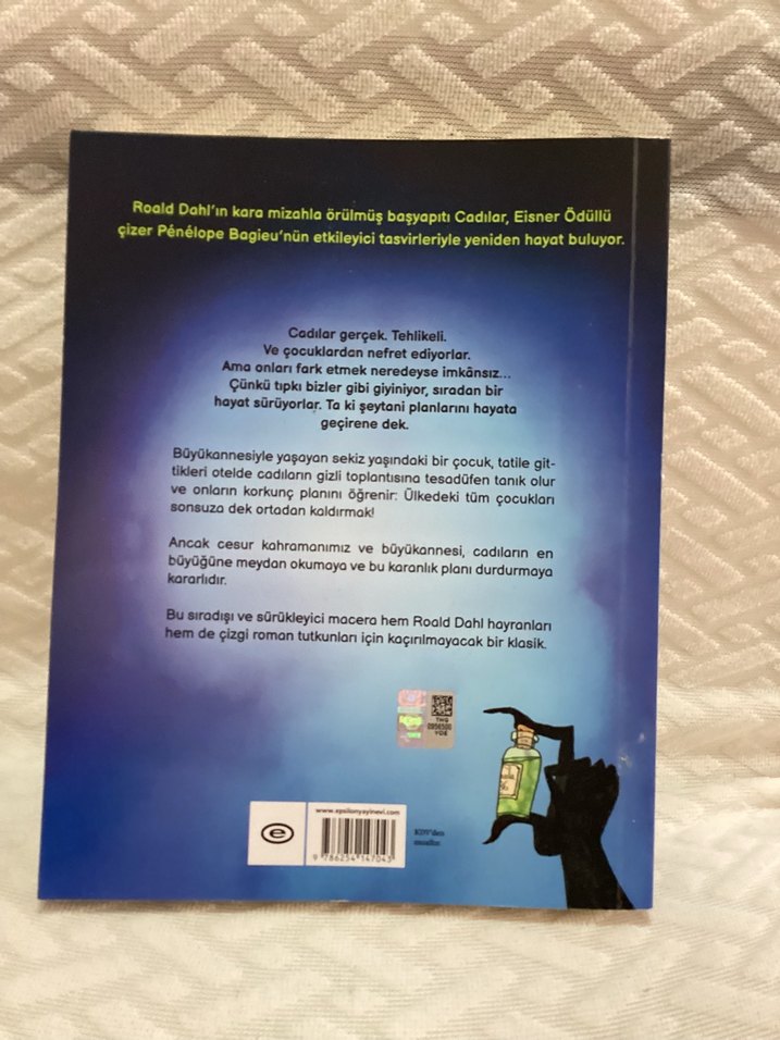 Cadılar - Roald Dahl Çizgi Roman - Görsel 2