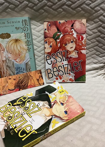 Beden İlk Aşkım Sensin ve Eşsiz Beşizler Manga Seti