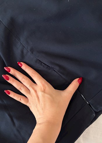 Lacivert Kalem Etek - Görsel 5