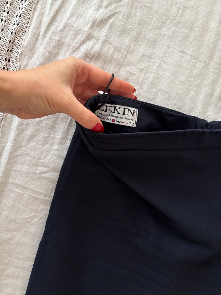 Lacivert Kalem Etek - Görsel 2