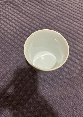 Beyaz ve Gri Seramik Vazo - Görsel 2