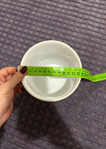 Beyaz ve Gri Seramik Vazo - Görsel 7