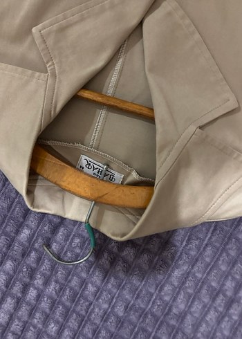 Bej Düğmeli Kadın Blazer Ceket - Görsel 4