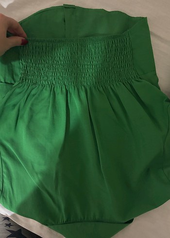 Yeşil Kadın Gömlek - Görsel 4