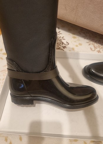 37 Beden siyah Renk F By Fabrika Siyah Rugan Kadın Çizme ANDERA