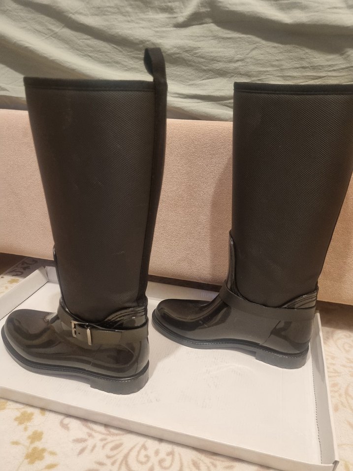 F By Fabrika Siyah Rugan Kadın Çizme ANDERA - Görsel 3