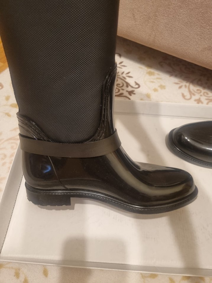 F By Fabrika Siyah Rugan Kadın Çizme ANDERA - Görsel 5