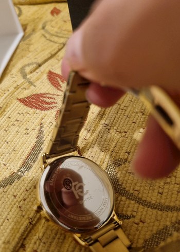 Ferrucci Parlak Altın Kadın Saat - Görsel 5