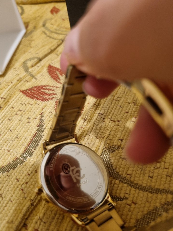 Ferrucci Parlak Altın Kadın Saat - Görsel 5