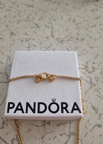 Işıltılı Sonsuz Kalp Altın Kaplama Kolye PANDORA - Görsel 5