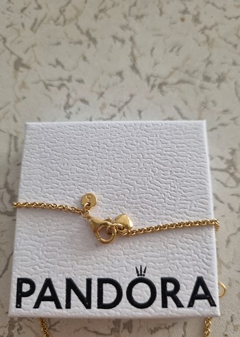 Işıltılı Sonsuz Kalp Altın Kaplama Kolye PANDORA - Görsel 6